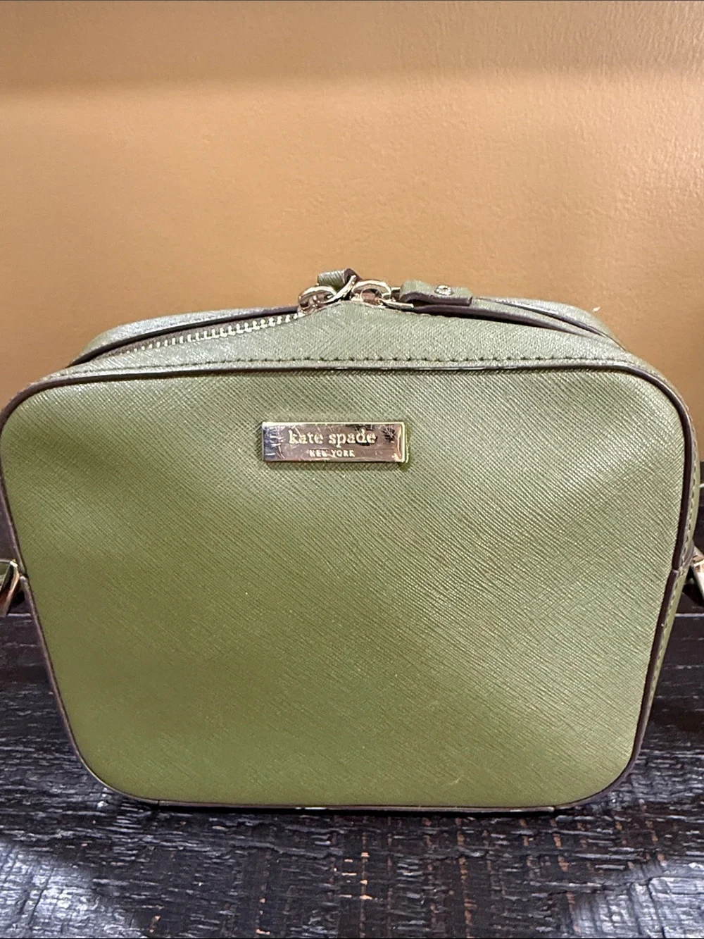 kate spade Olive Green Crossbody Camera Bag